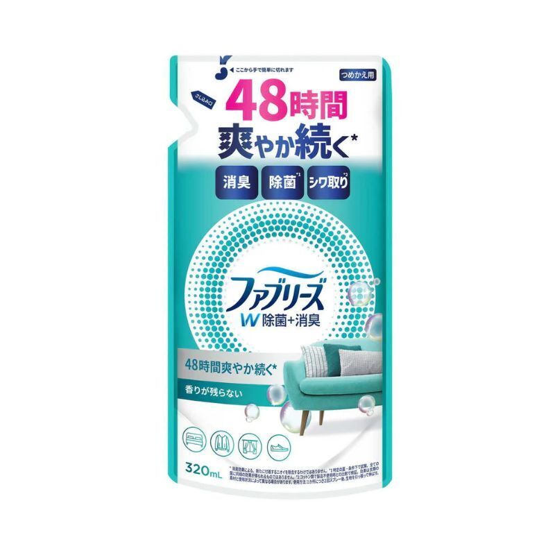 寶潔 P&G Febreze 風倍清 衣物除菌消臭噴霧 320ml【補充裝】 (Barcoe: 4987176286482)