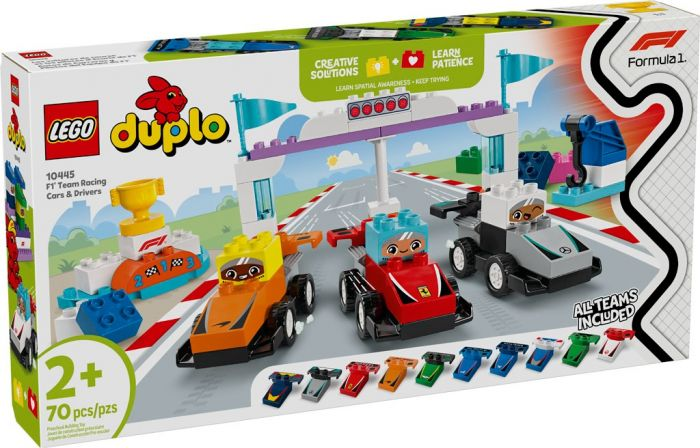LEGO® 10445 DUPLO® : F1® 車隊和賽車手