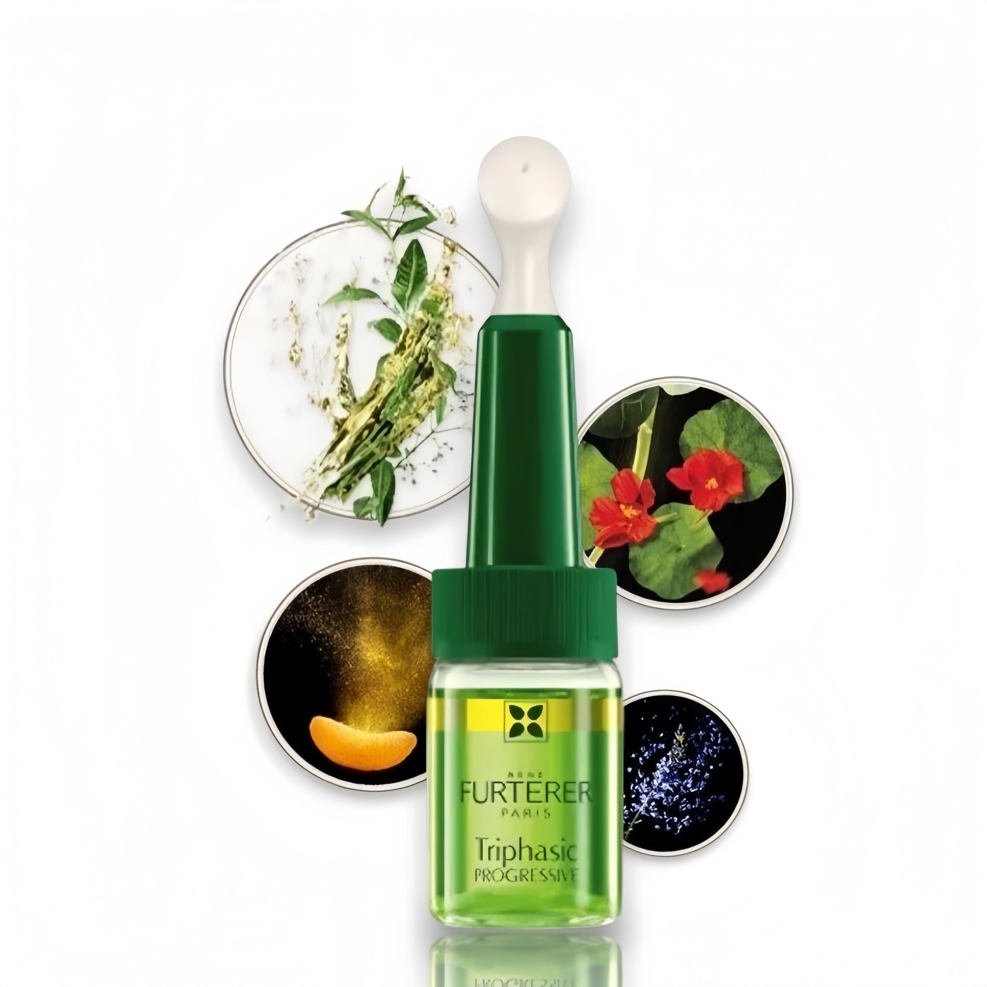 Rene Furterer 新版 - TRIPHASIC 再生防脫髮精華 (持續性及遺傳性脫髮) 8ea x 5.5ml (平行進口)