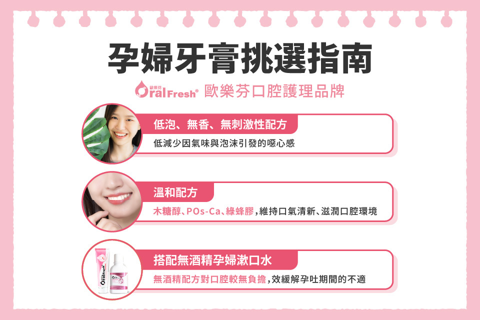 孕婦牙膏怎麼選？