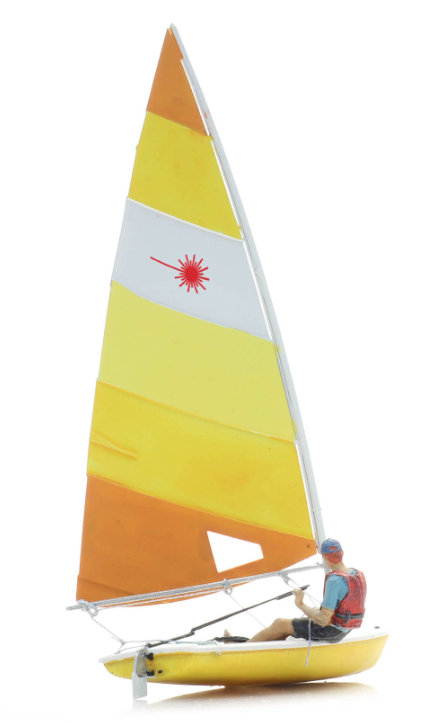 Artitec 387.593 HO 帆船 雷射帆船 附人物