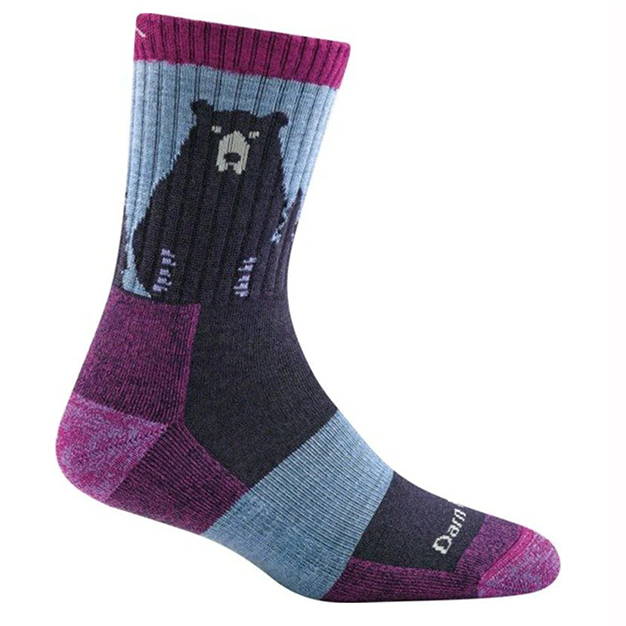 【Darn Tough】女款 1970．Bear Town Micro Crew Lightweight Cushion