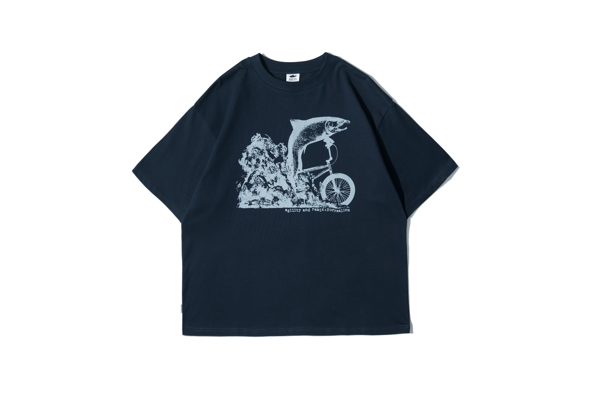 REMIX l AGILITY "Shyde" image Tee (Navy)
