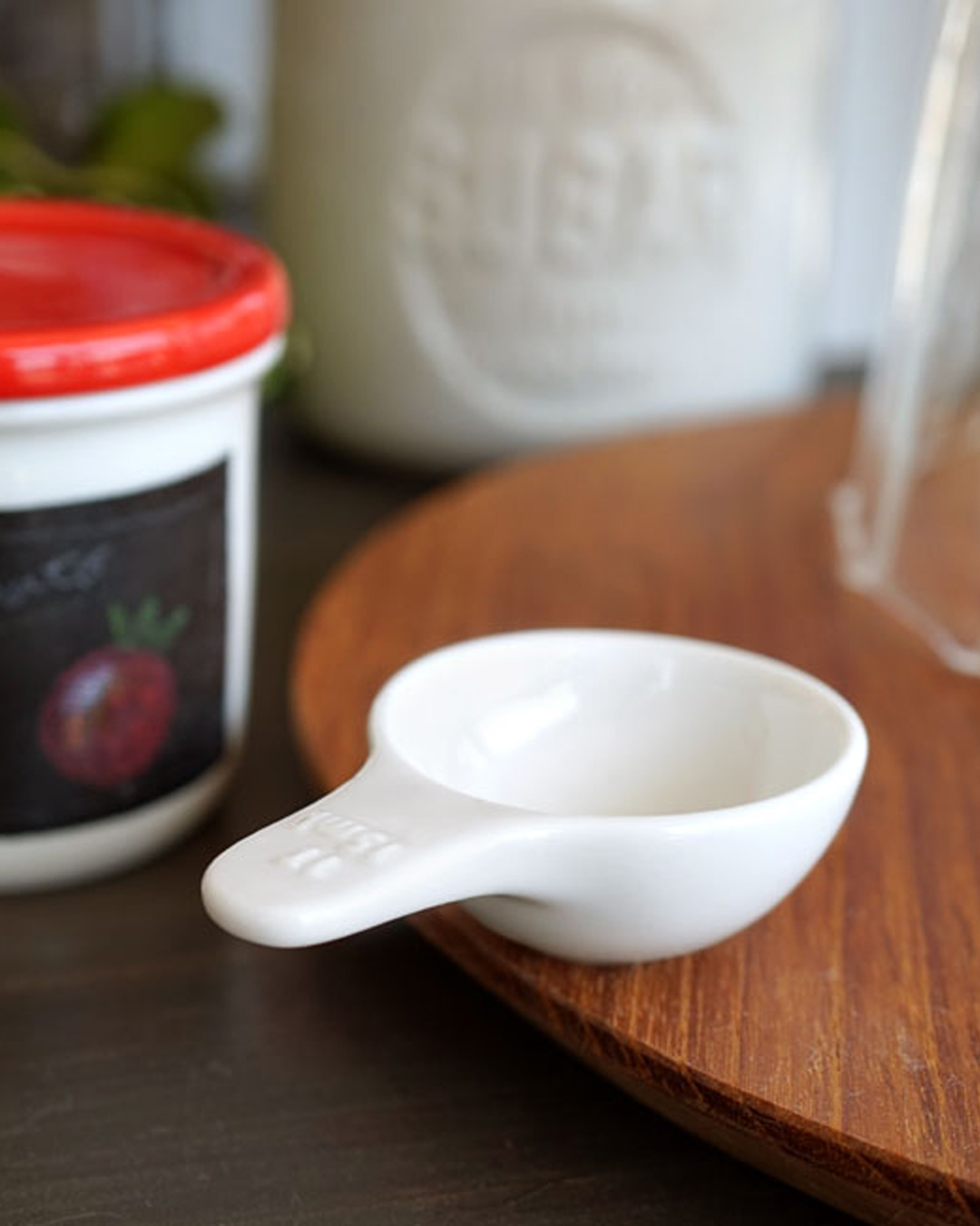 日本製 白瓷量匙 15cc｜SALIU