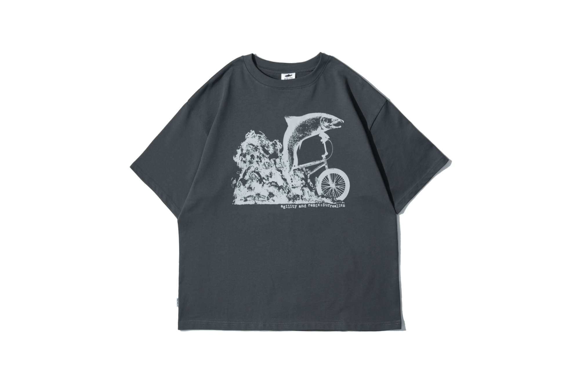 REMIX l AGILITY "Shyde" image Tee (Dark Gray)