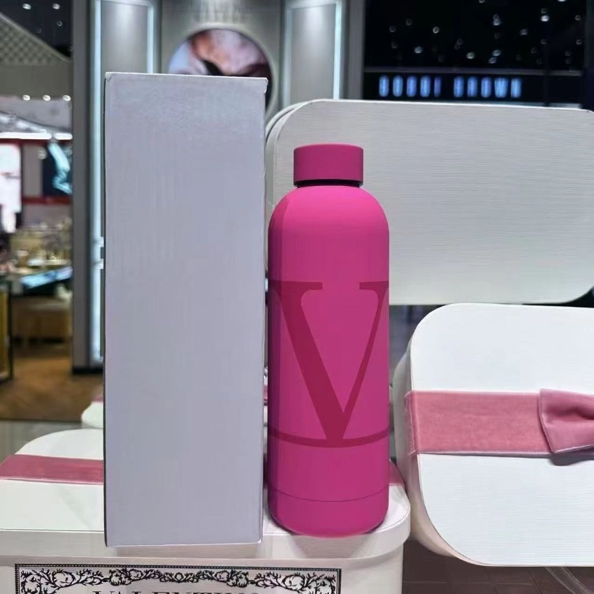 Valentino Beauty贈品桃紅色保溫杯 -M