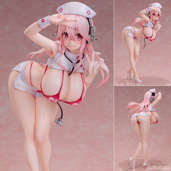 Apr Union Creative Super Sonico Nurse Bikini ver. Complete Figure Pre-order
