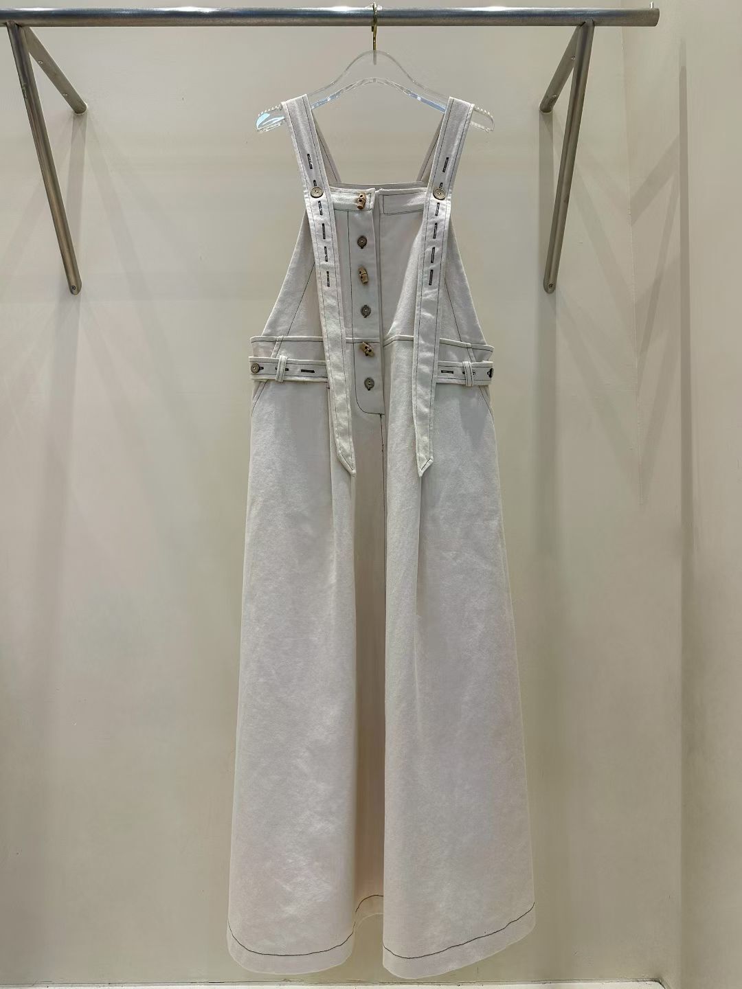 EM5031 可調節明車線背帶褲