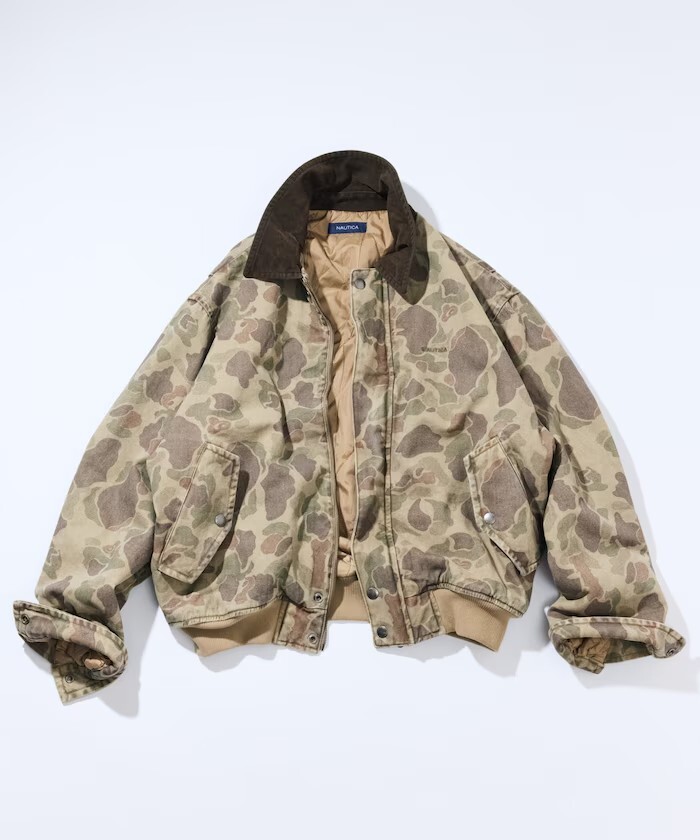 "代購" NAUTICA 迷彩飛行外套