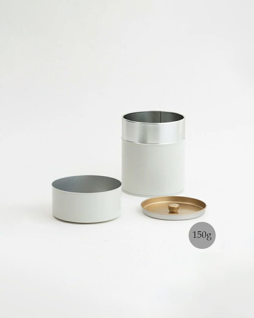 金屬密封 茶葉罐 370ml(150g)｜SALIU