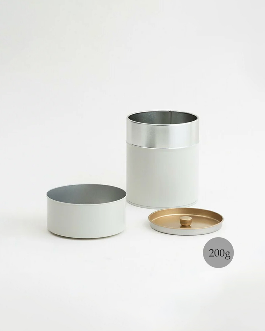 金屬密封 茶葉罐 530ml(200g)｜SALIU