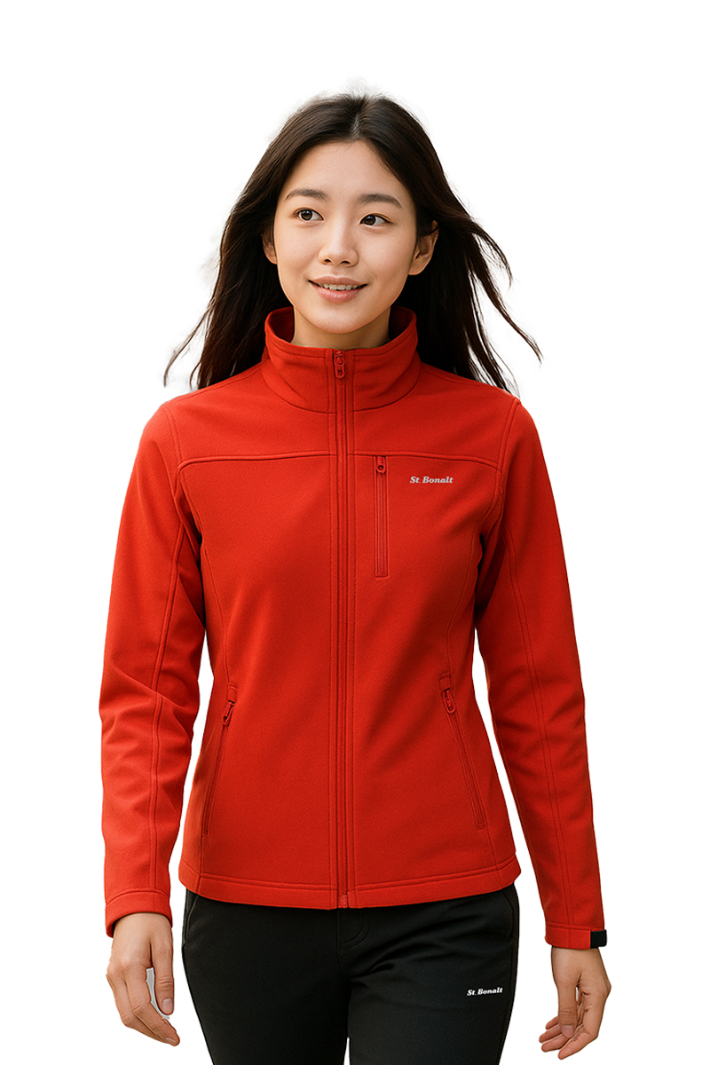 機能防風保暖立領軟殼外套｜女款 FW0038  (防風 透氣  耐磨)