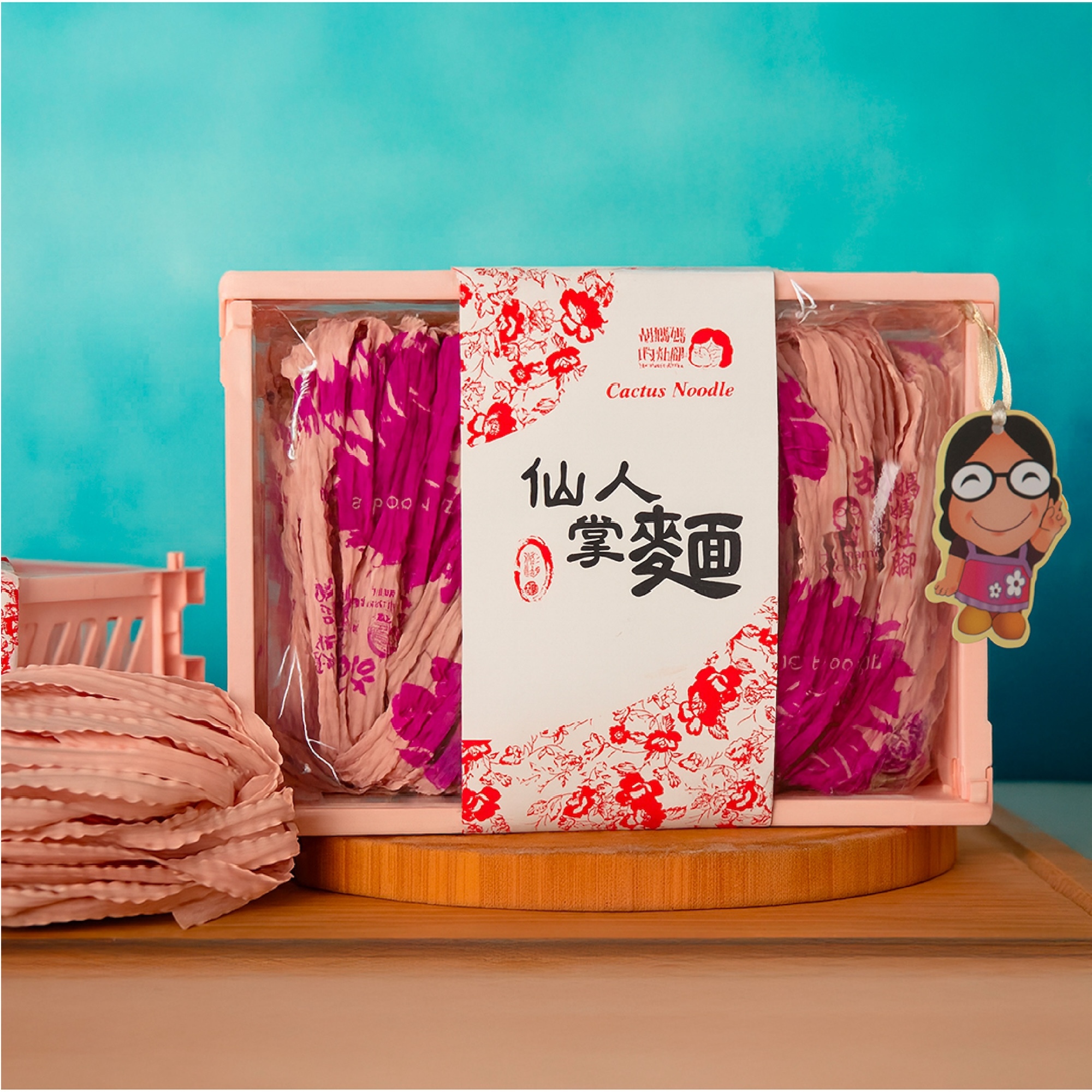 ★澎湖限定★ 仙人掌Q麵 (8片裝）