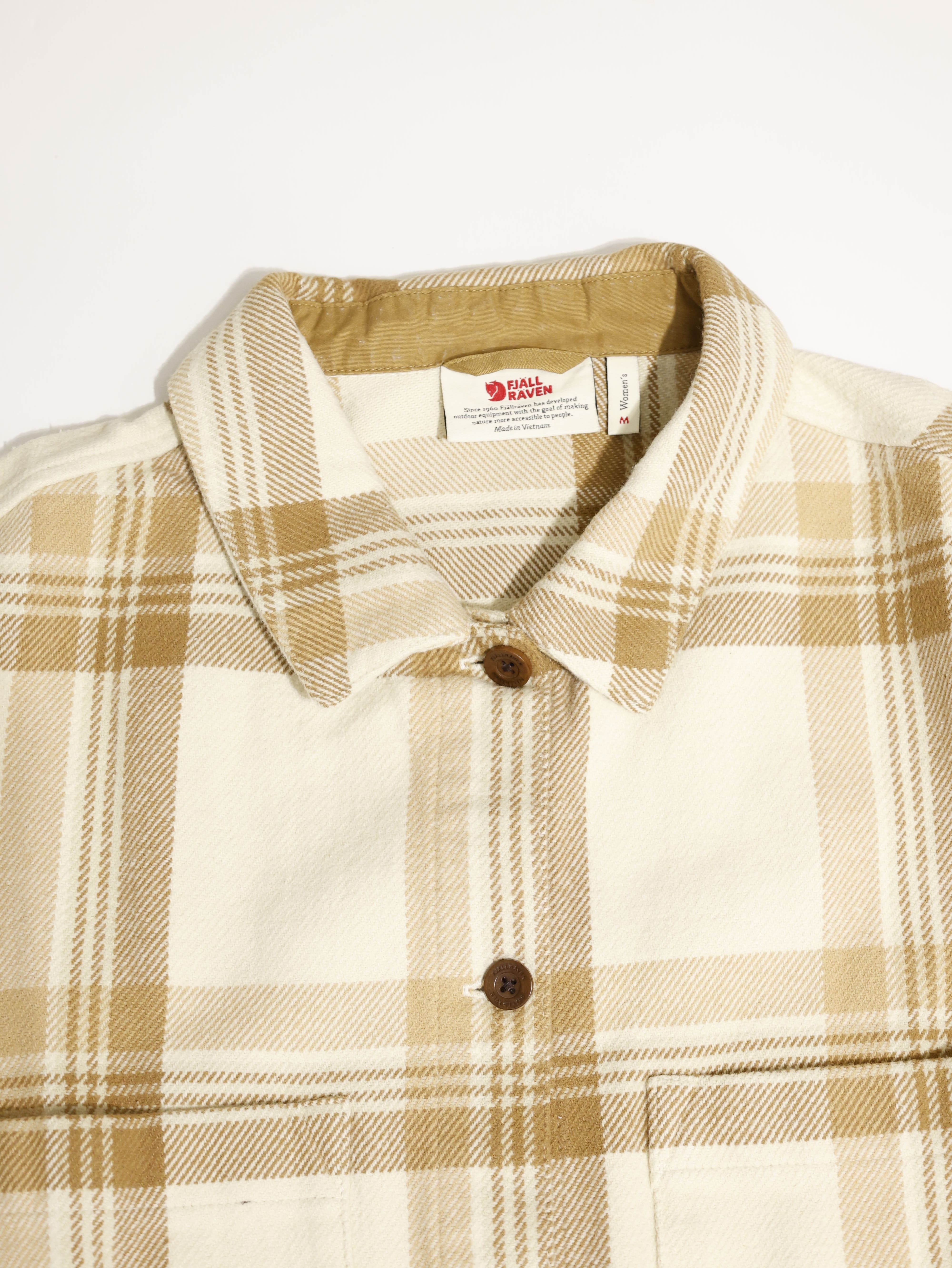 Fjallraven 小狐狸 女 Singi Flannel Overshirt 襯衫 FR86986