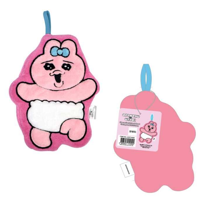 底褲兔 褲褲兔 造形珊瑚絨抹手巾