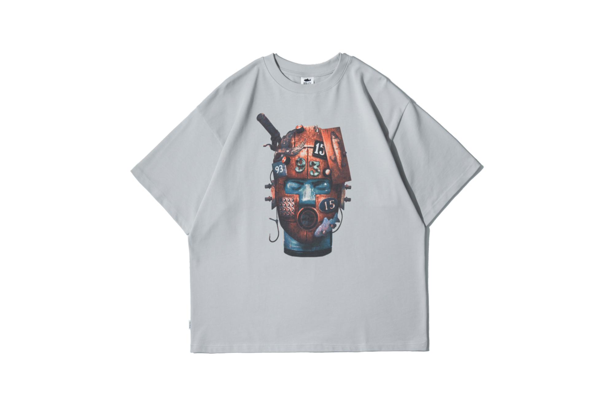 REMIX l AGILITY "Rustmind" Tee (Cement Gray)