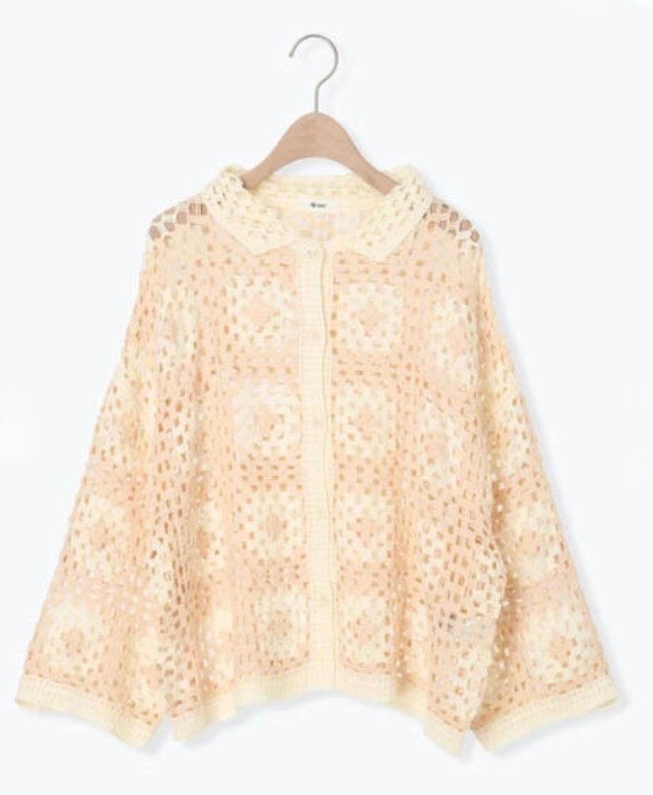 鉤針編織大人可愛外套【日本直送】