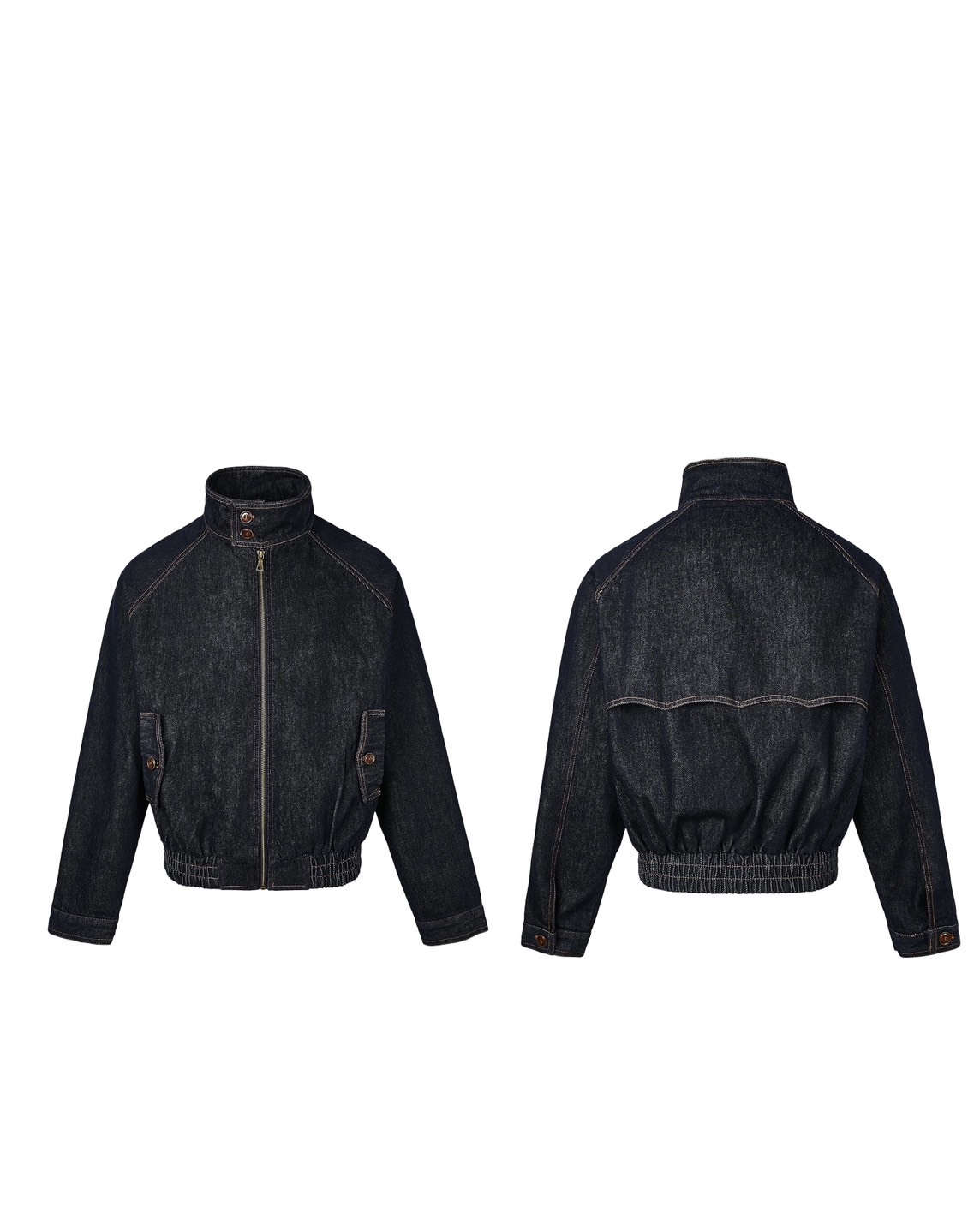 FU 高級感 做舊復古 原牛 牛仔 #外套