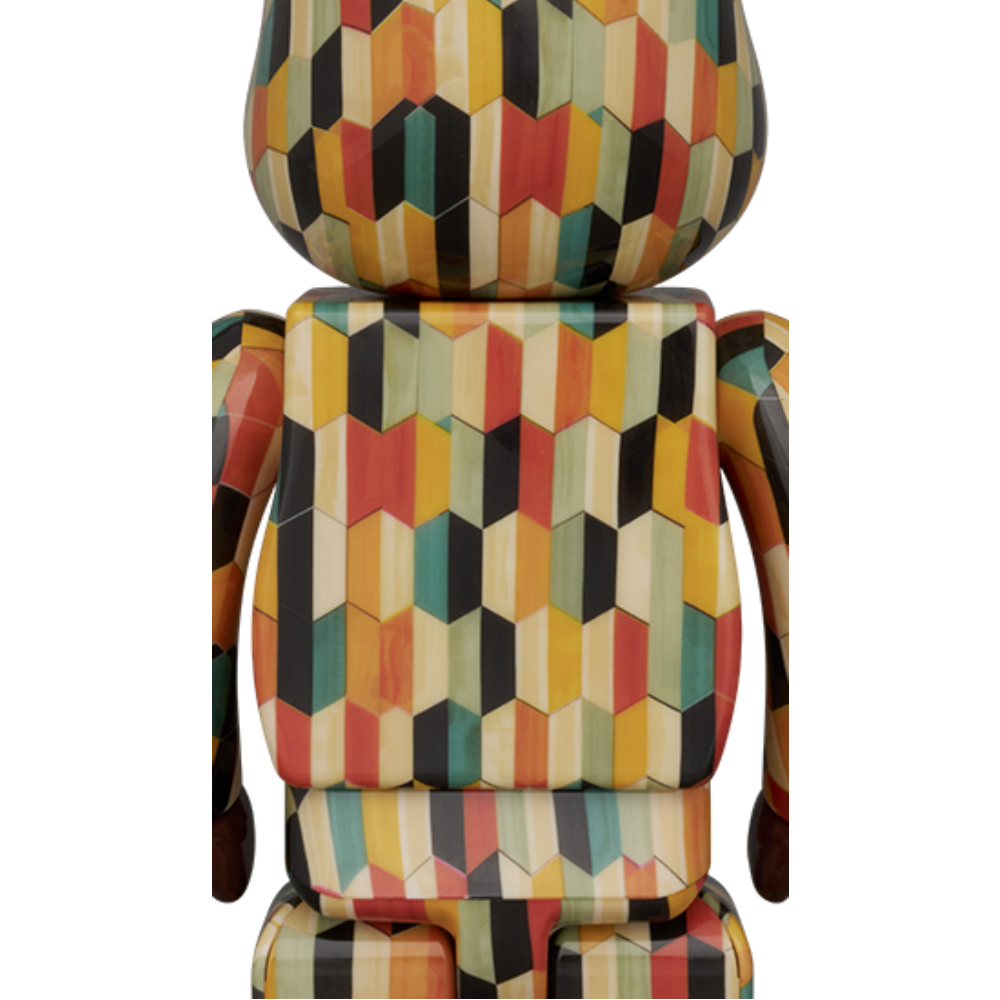 六角寄木 100％ & 400％ BE@RBRICK