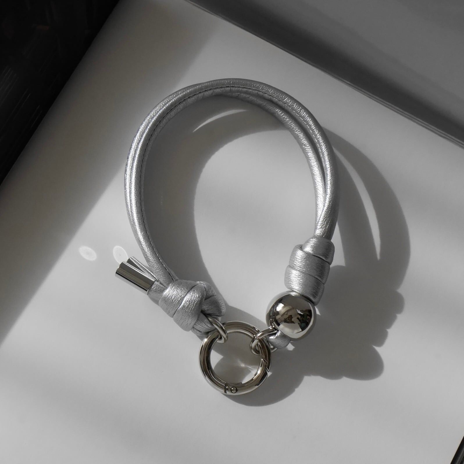 [nity] hand strap | ball silver / 銀色 - 附墊片 (H043)