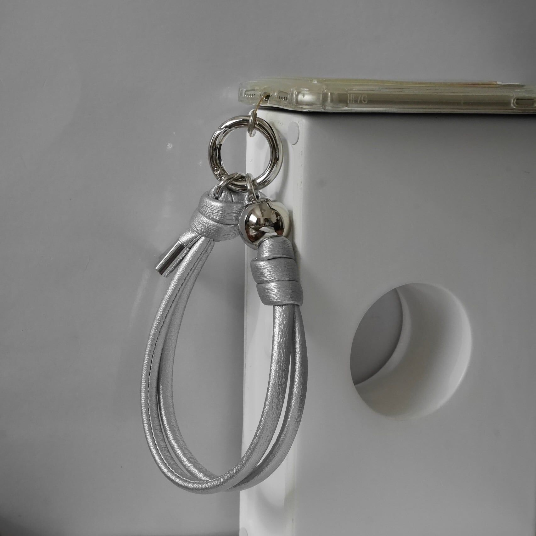 [nity] hand strap | ball silver / 銀色 - 附墊片 (H043)