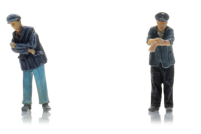 Artitec 5870072 HO規 DB Steam 人員貨車司機 2入