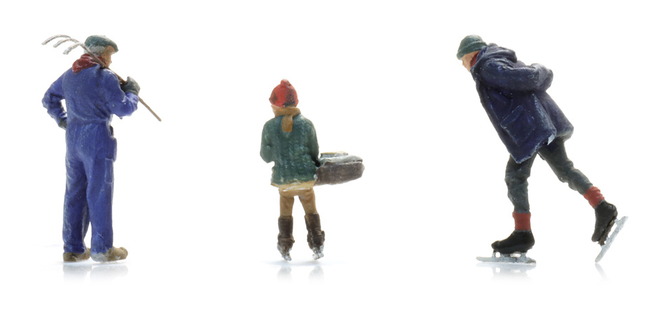 Artitec 5870125 HO規 荷蘭滑冰場景