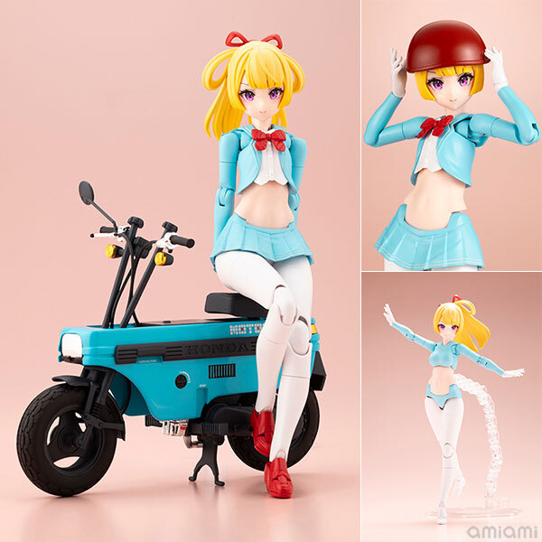 預訂3月  Kotobukiya Megami Device BUSTER DOLL KNIGHT Alice with Honda AB12 MOTOCOMPO Plastic Model Pre-order