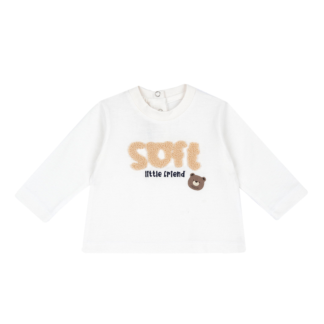 泰迪世家-SOFT毛巾繡長袖上衣