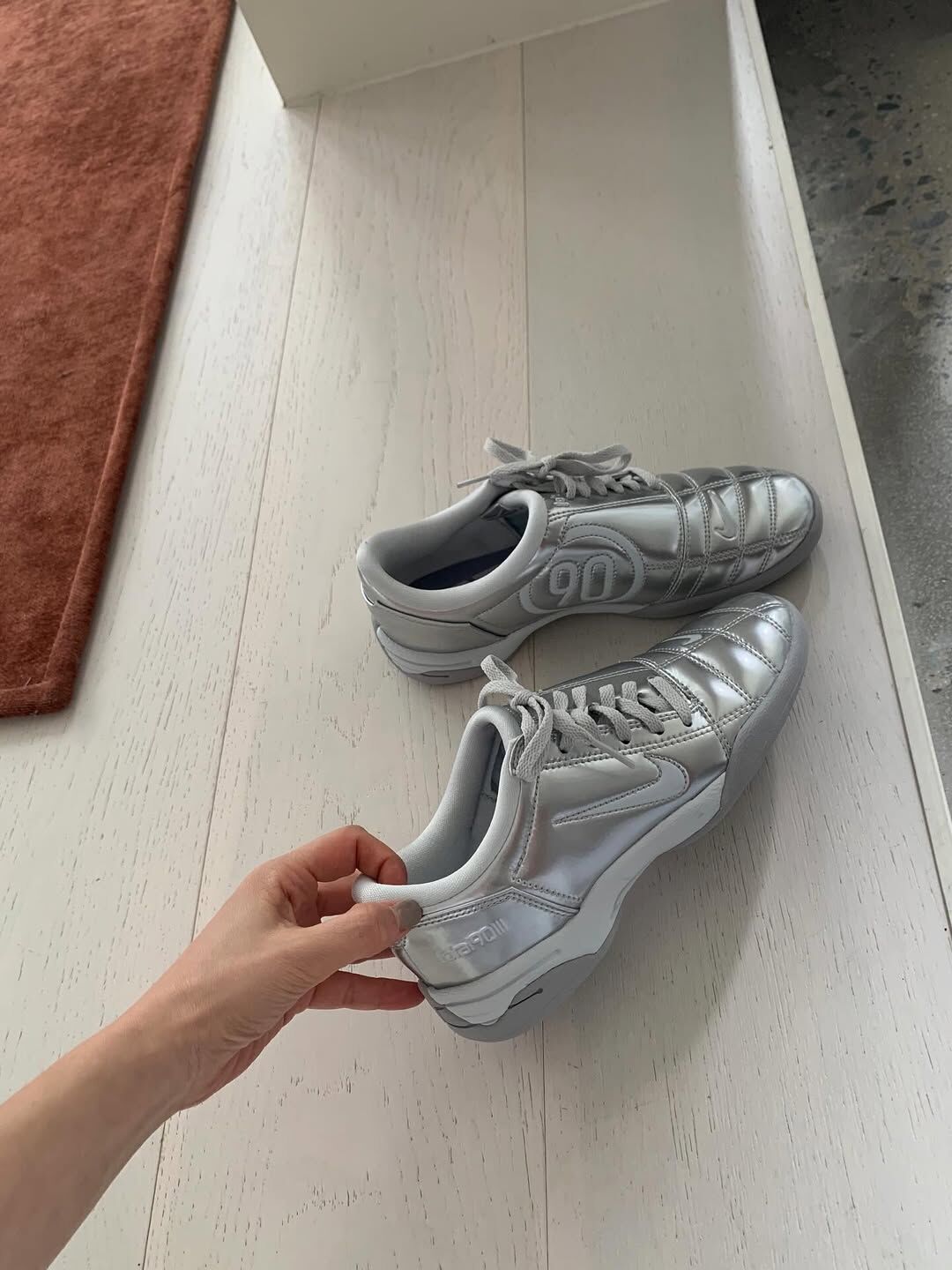 Nike Total 90 日本限定 液態銀 銀色 拼接 薄底 復古鞋 II9792-011