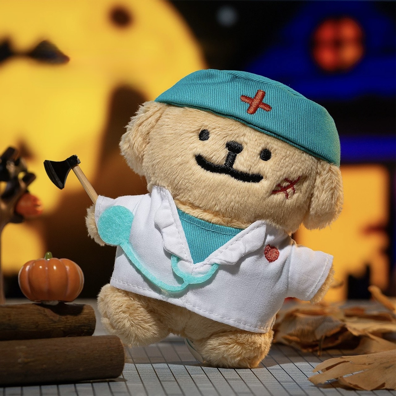 iSNEAKERS｜線條小狗 Maltese 萬聖節系列 玩偶 吊飾