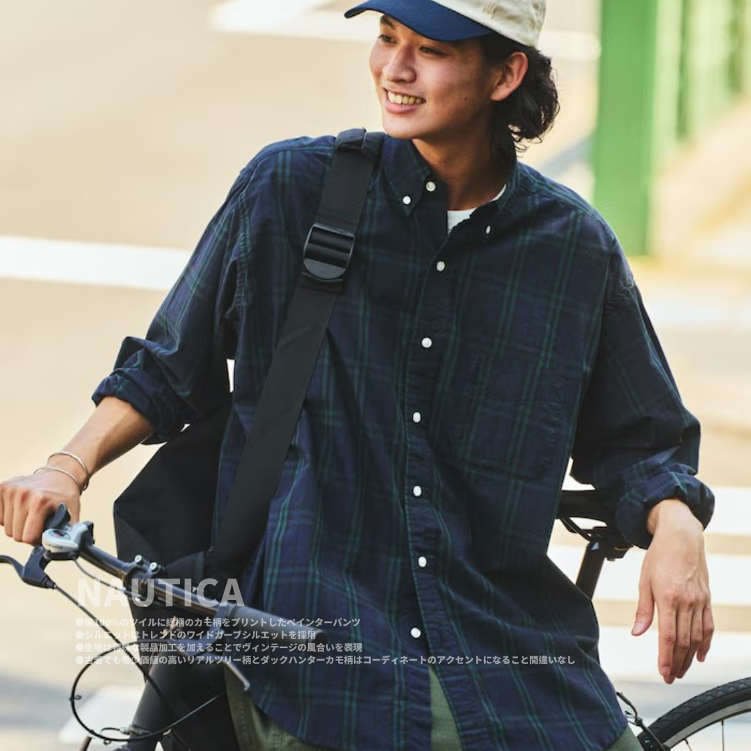 "代購" NAUTICA 復古長袖襯衫