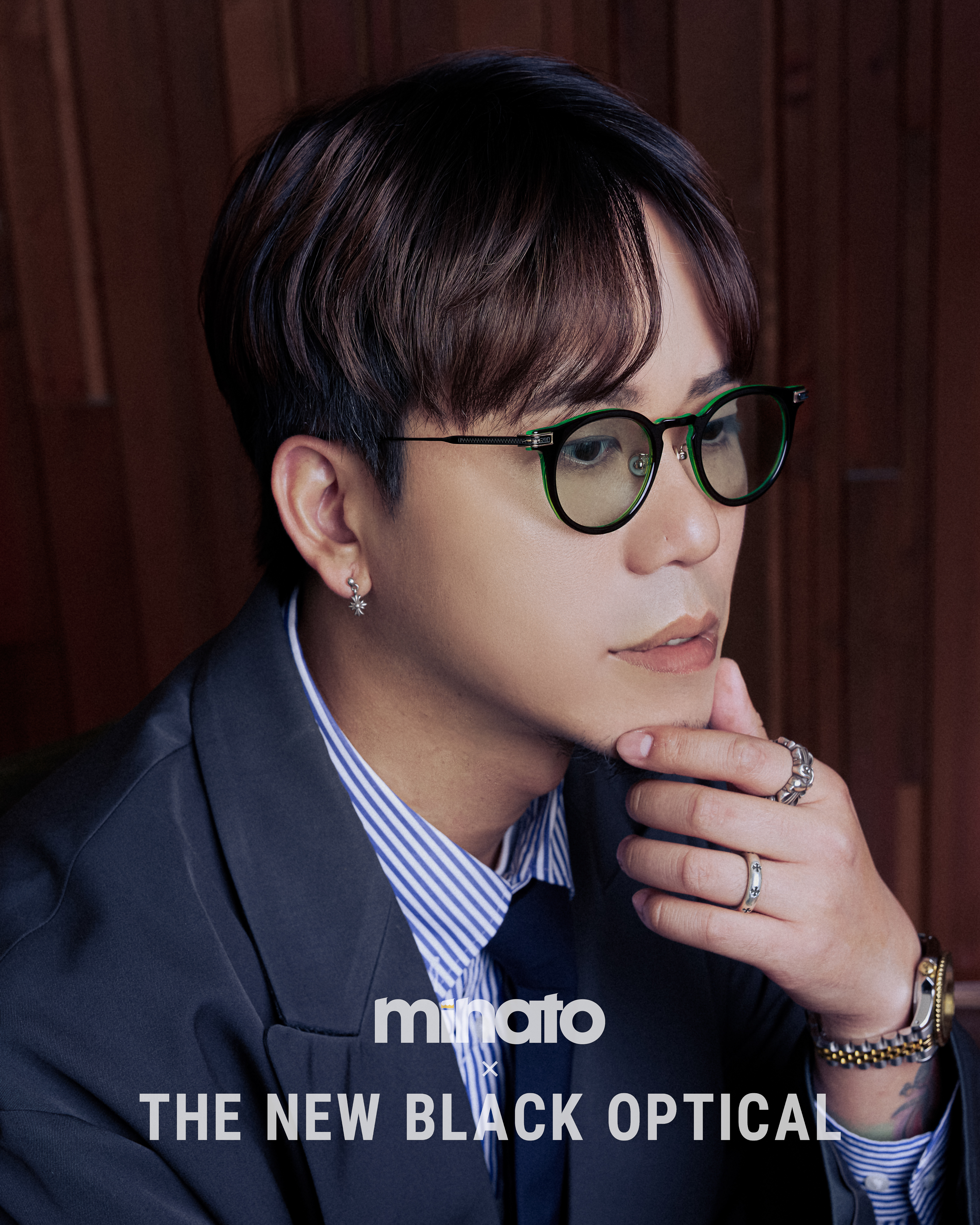 Filton X Minato X The New Black Optical A1 - C-2 Black Neon Green 黑螢光綠