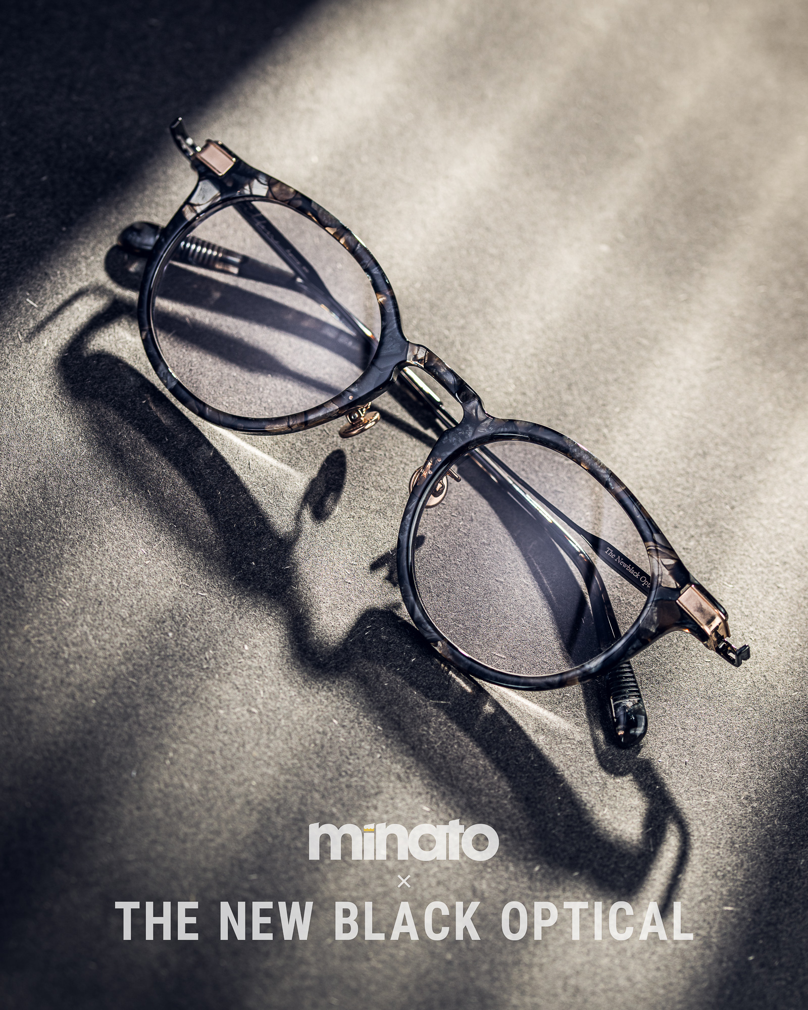 Filton X Minato X The New Black Optical A1 - C-6 Grey Marble 灰雲石玳瑁色
