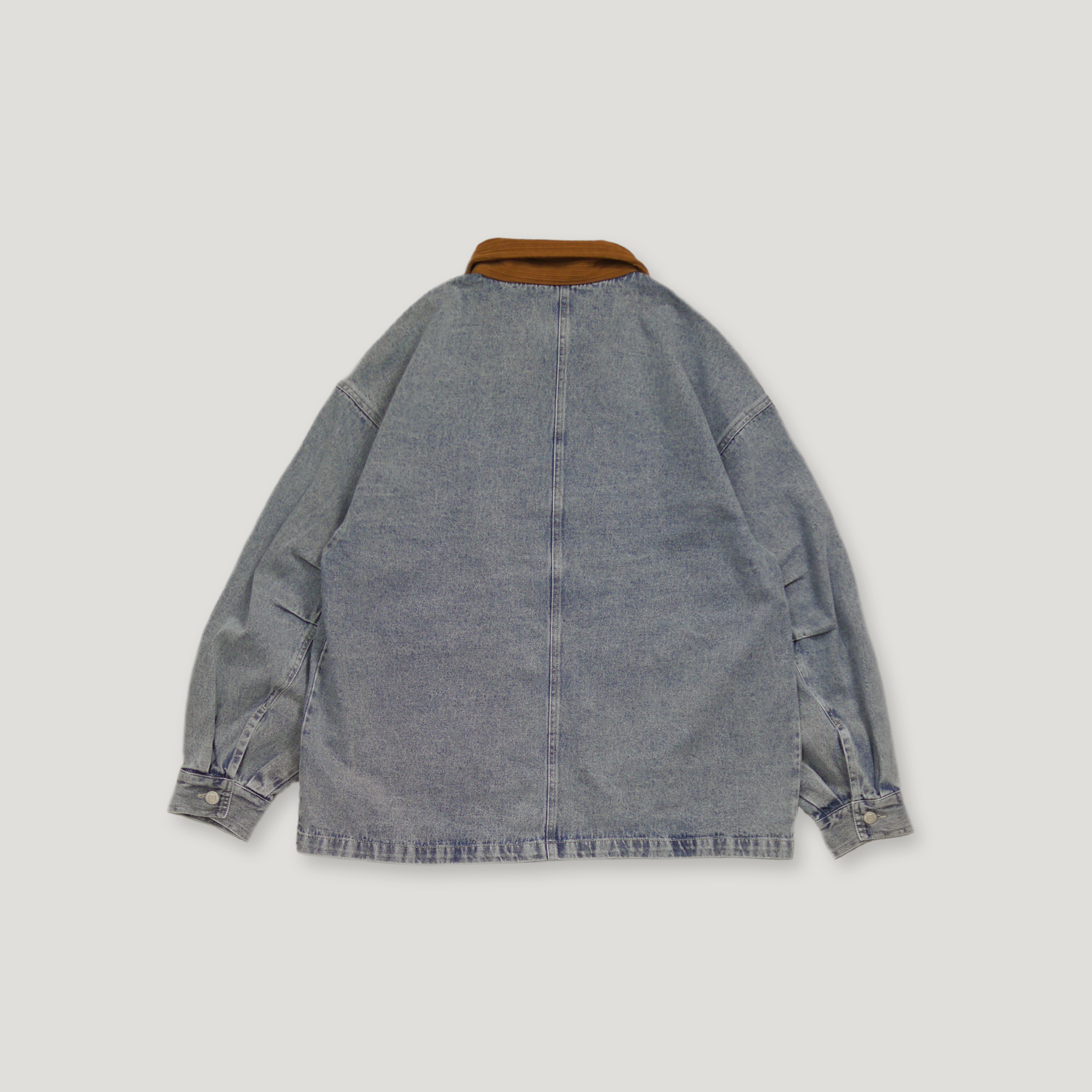 J.P.L. 燈芯絨領丹寧工作夾克 ╭ 2色 ╮