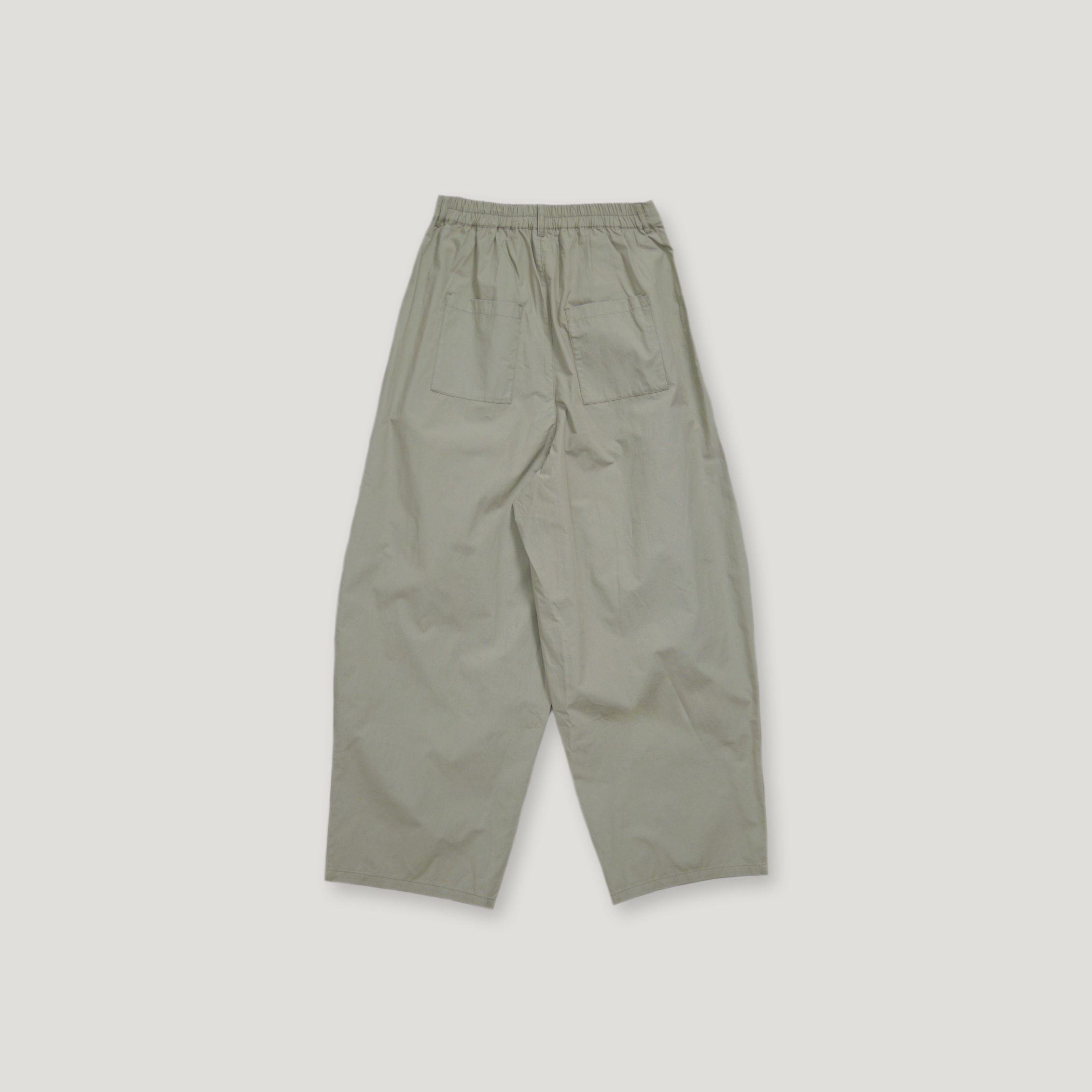 J.P.L. 高腰壓褶繭型寬褲