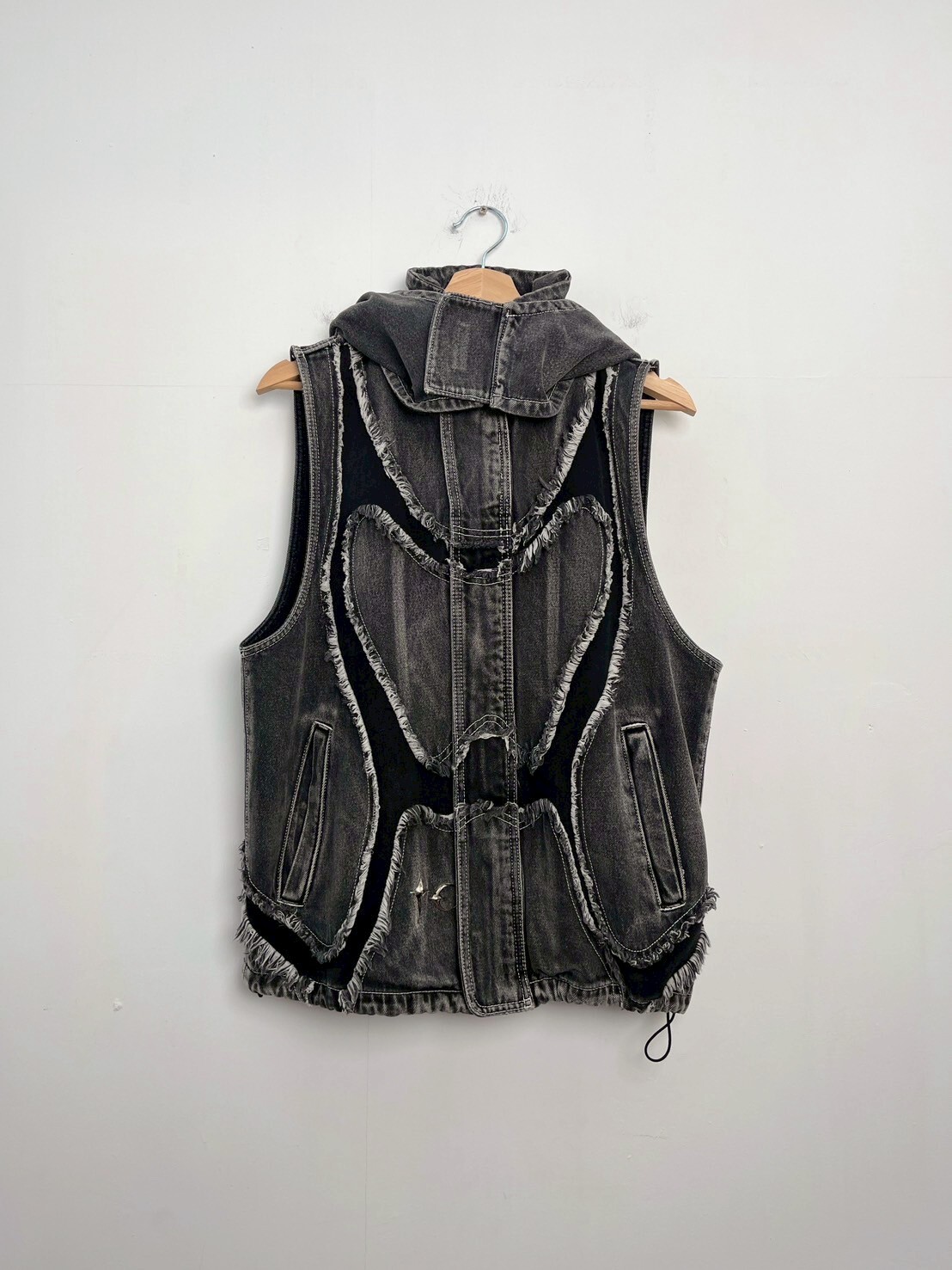 THUG CLUB Cave Denim Vest SIZE 1