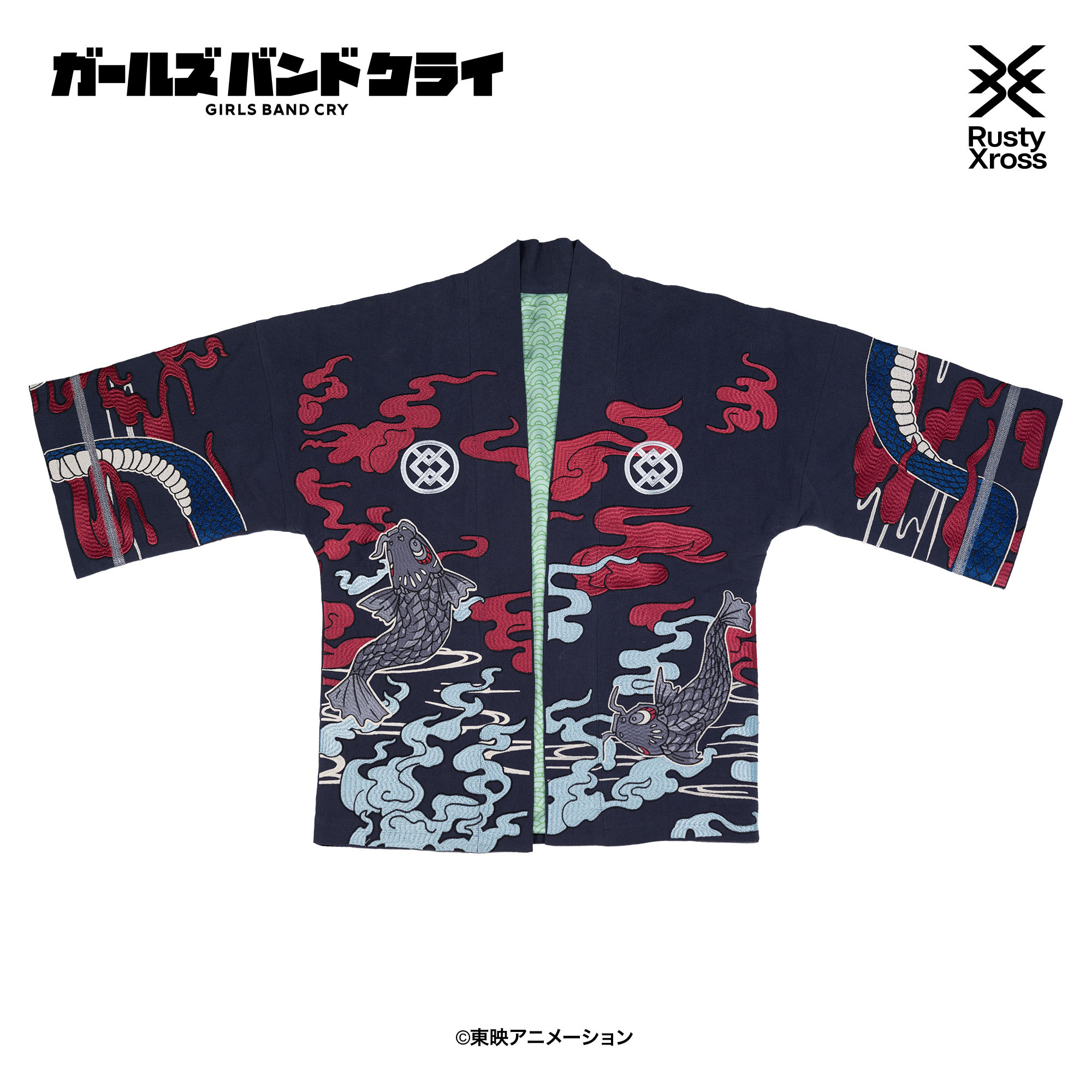 「ACG.GO」「預購」amiami ZERO - Girls Band Cry「傍若無人」羽織(刺繍Ver.)