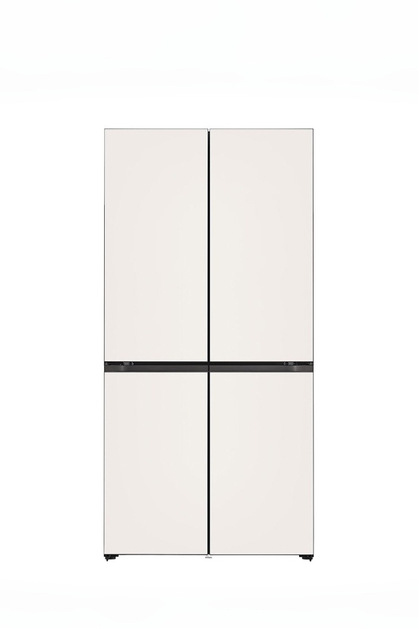 【LG】610公升｜ Objet Collection 智慧變頻四門冰箱｜雪霧白｜GR-BLF61BE