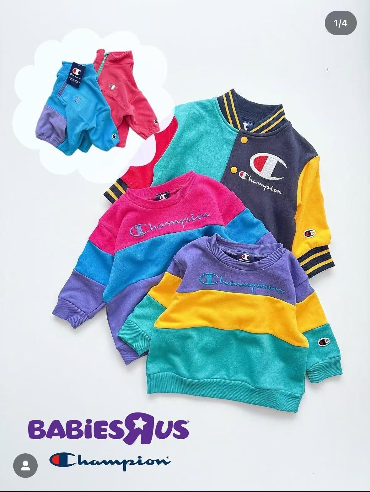 廠單 Champion秋冬多巴胺系列