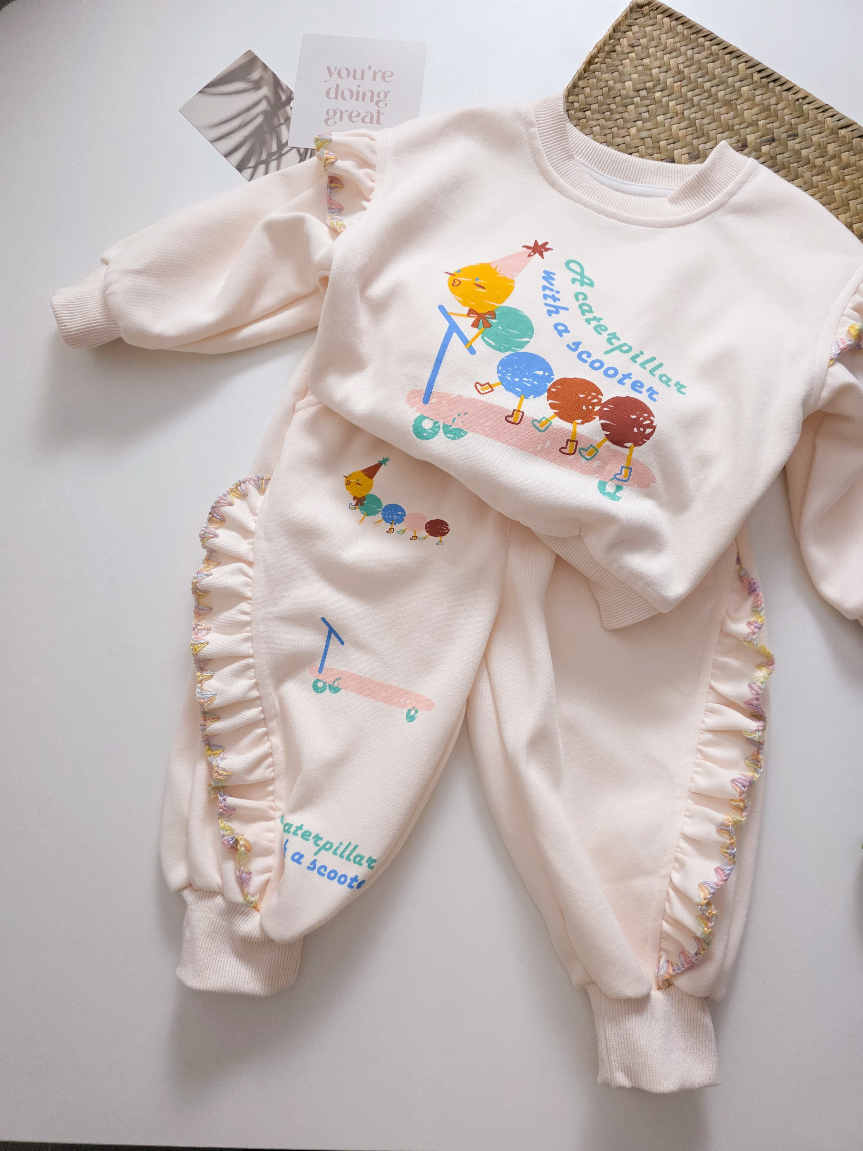 毛毛蟲 套裝2件組