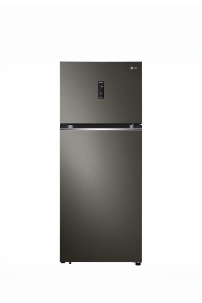 【LG】395公升｜智慧變頻雙門冰箱｜星夜黑|GN-HL392BSN*