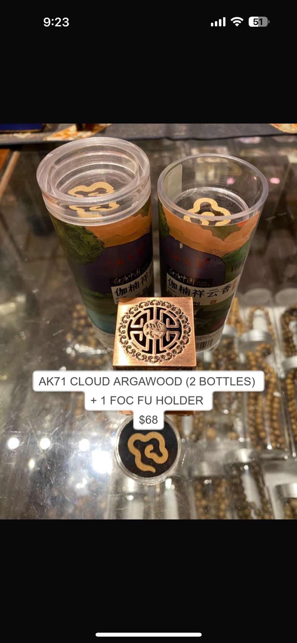 2 AK71 CLOUD ARGAWOOD + 1 FOC FU HOLDER