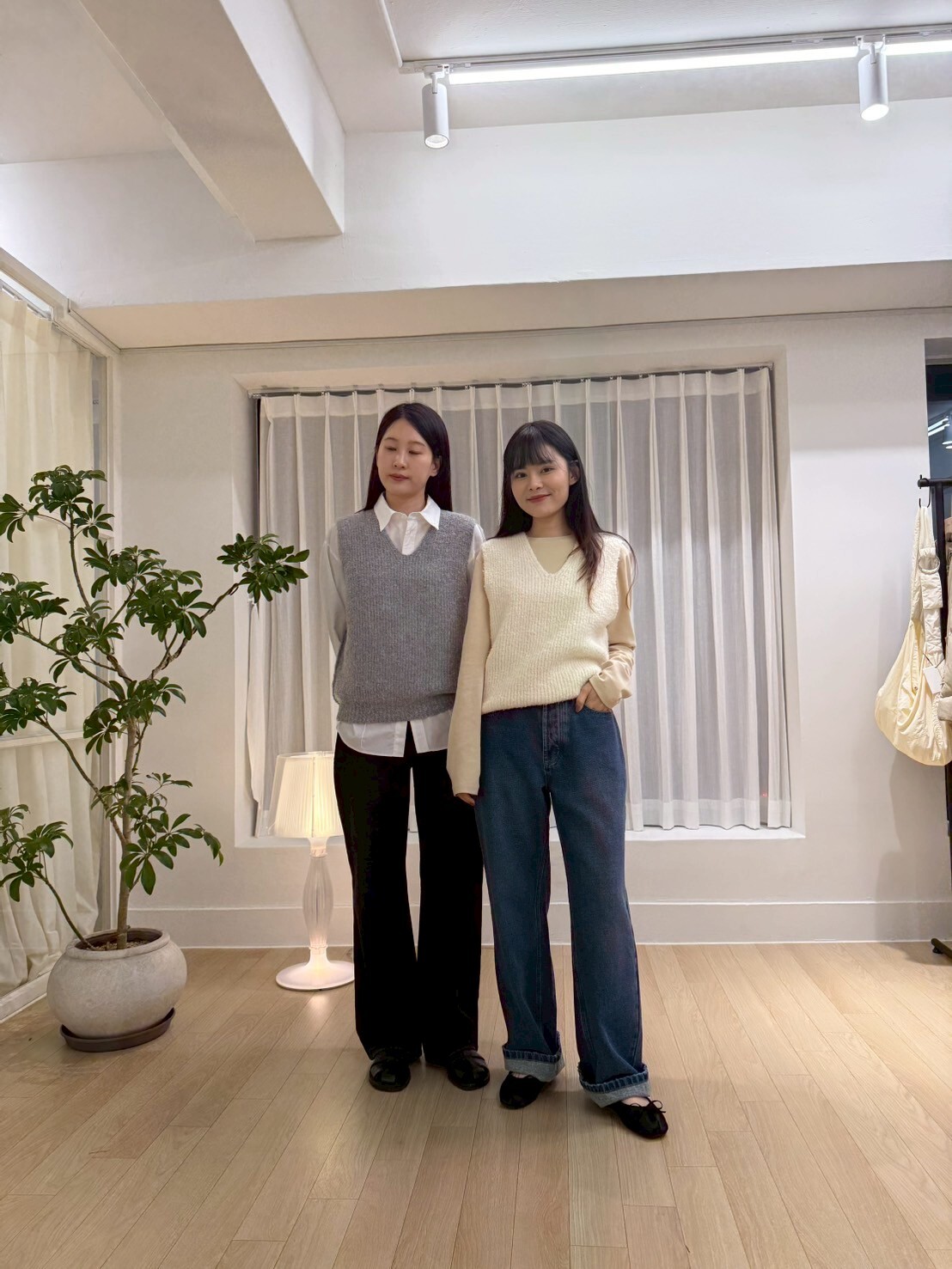 PE5024 復古中腰牛仔長褲(S/M/L)