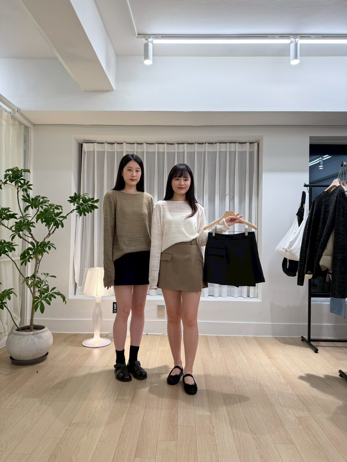 PE5008 前頁包臀短裙褲(S/M)