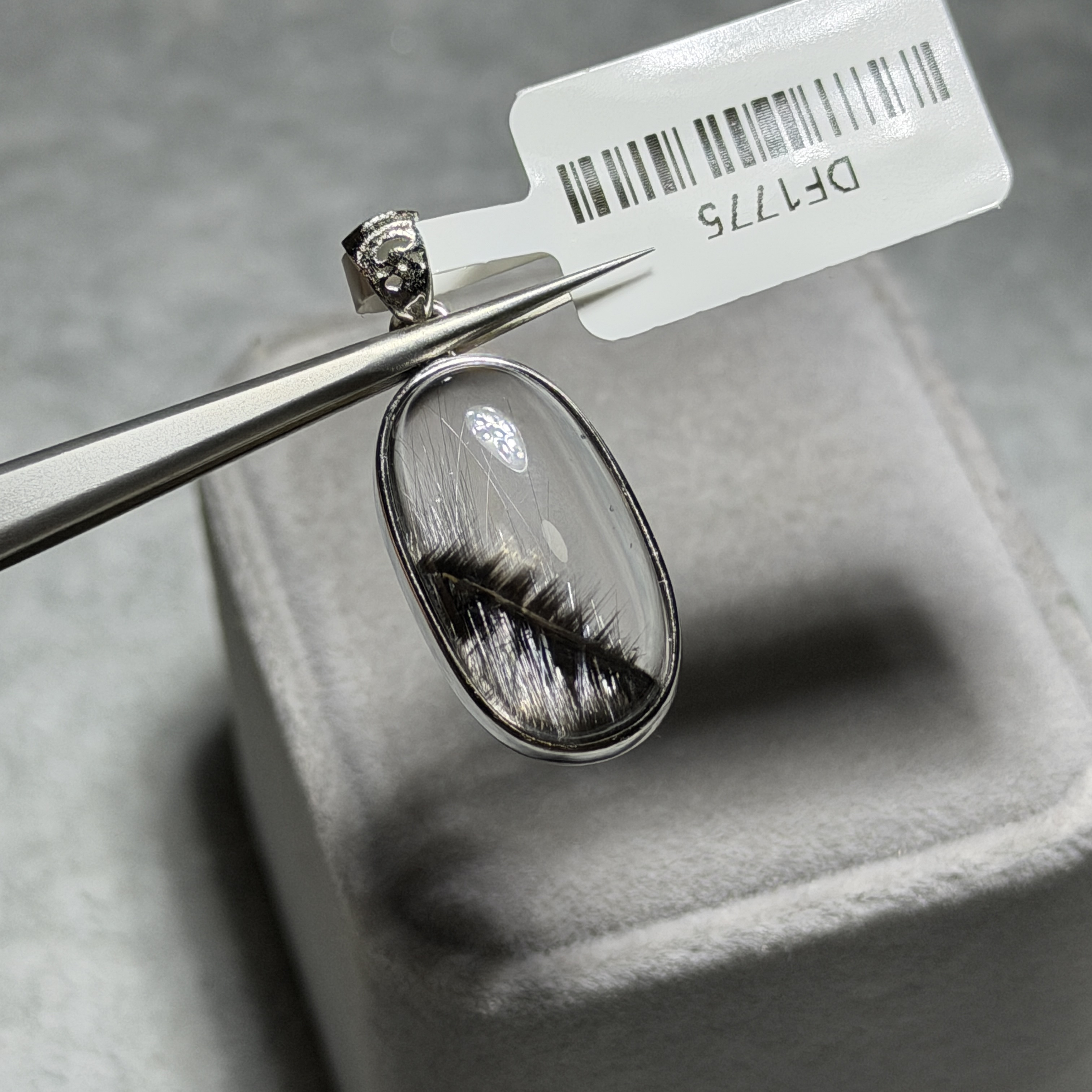 高級數黑銀鈦吊墜 DF1775