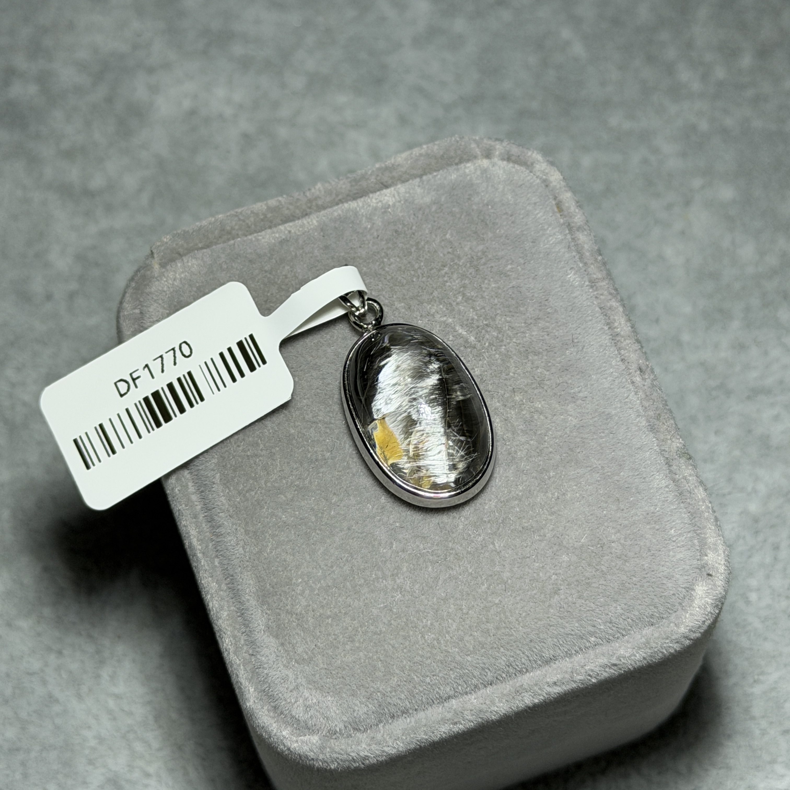 高級數黑銀鈦吊墜 DF1770