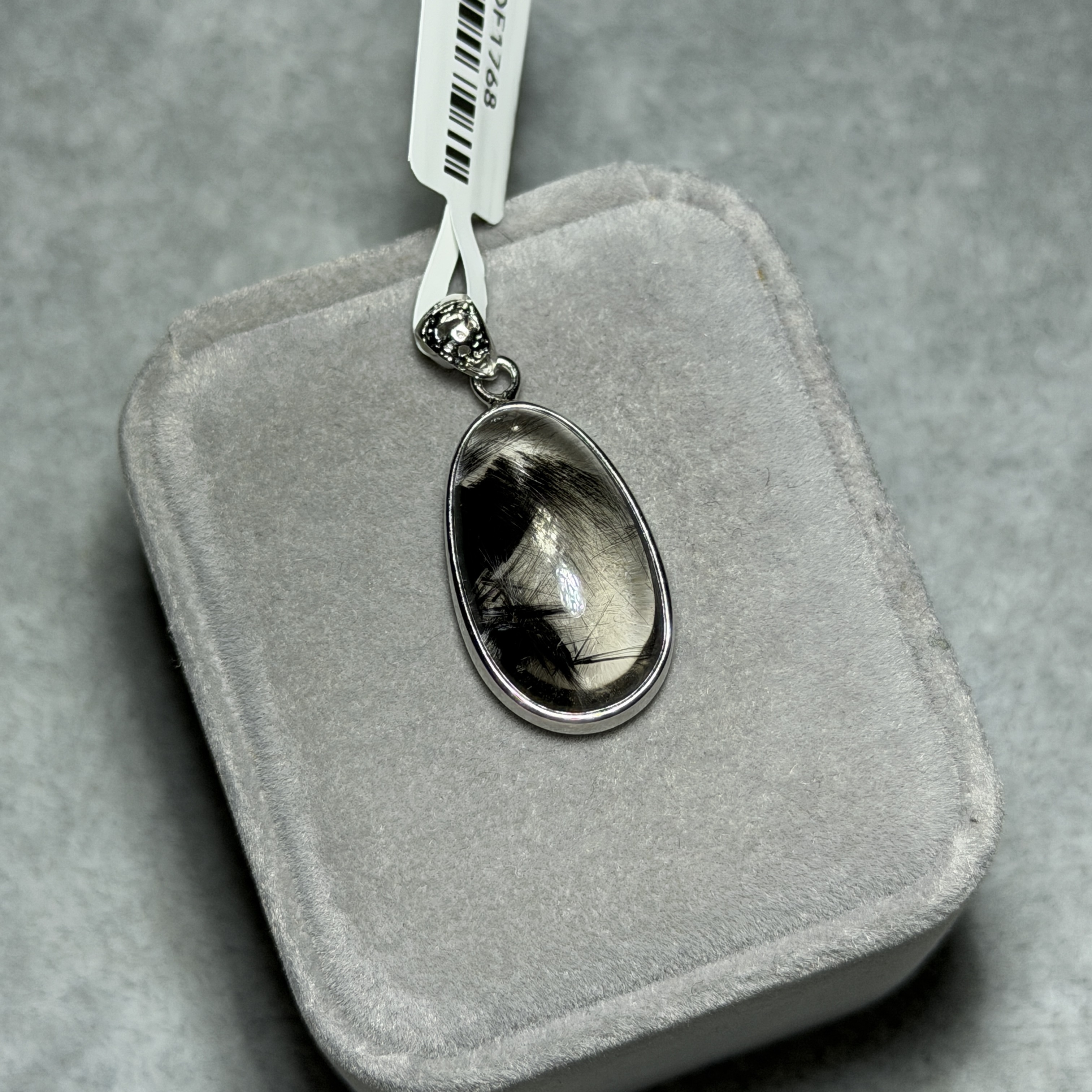 高級數黑銀鈦吊墜 DF1768