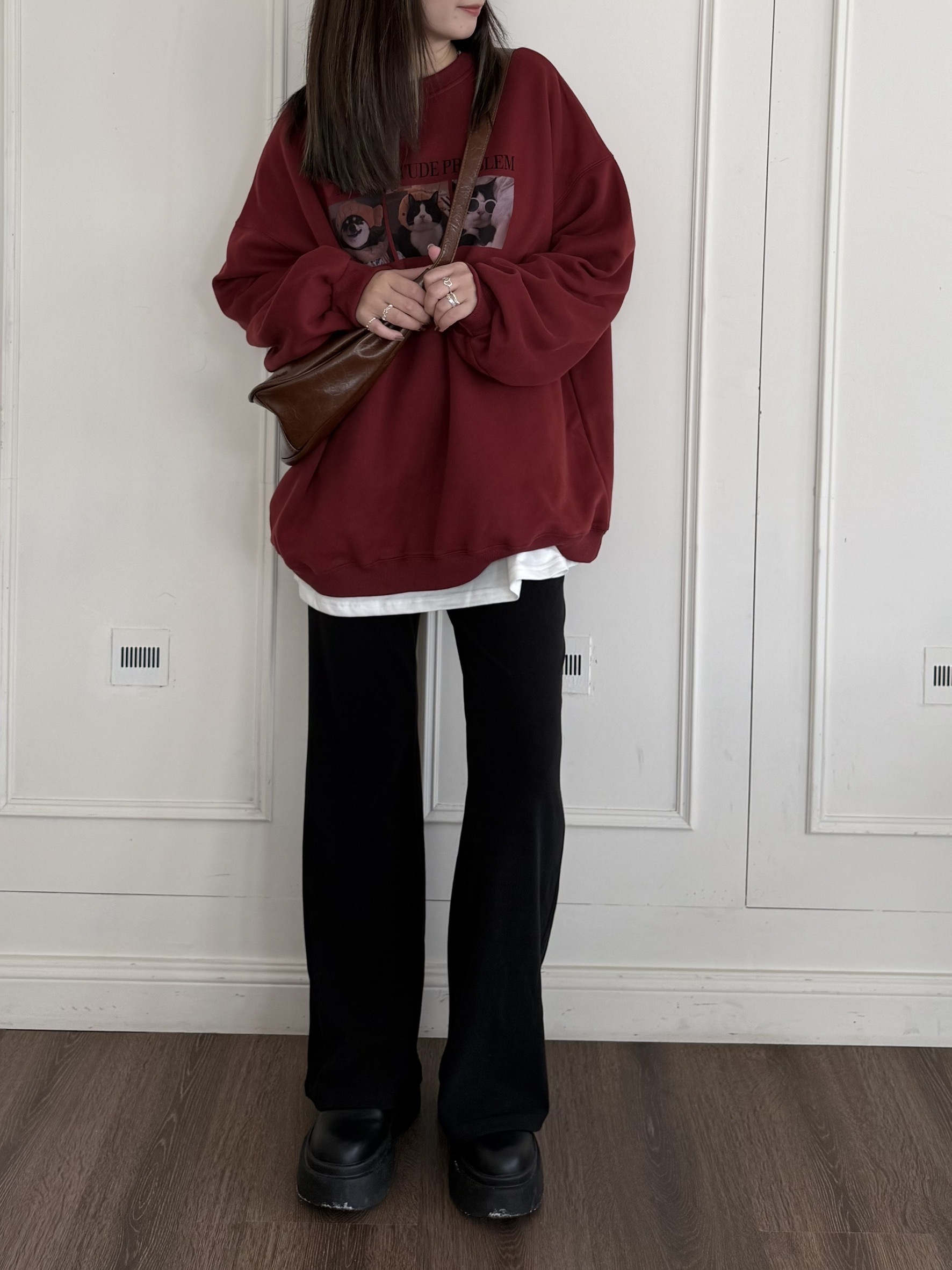 德絨莫代爾微喇叭褲