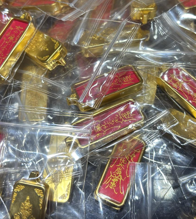 250925 - A62 硃砂化太歲手寫符吊咀